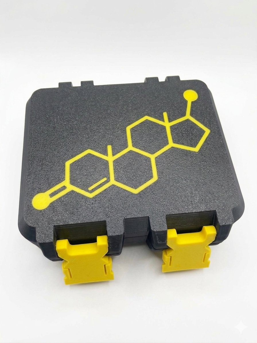 V3 com espaço para 3 bujões 10ml - MOLECOLA DE TESTOSTERONA
