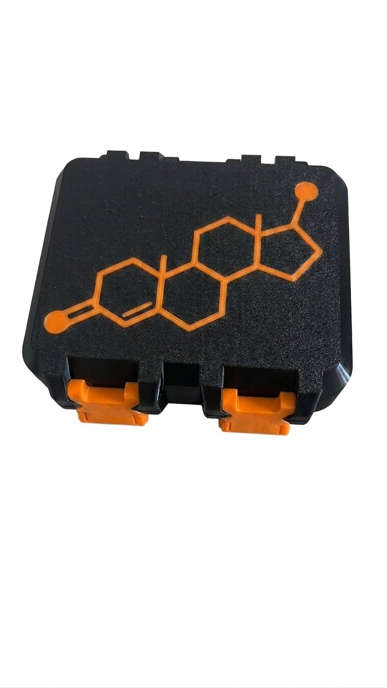 V3 com espaço para 3 bujões 10ml - MOLECOLA DE TESTOSTERONA