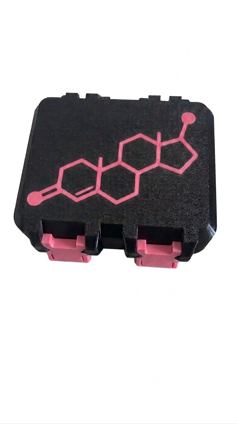 V3 com espaço para 3 bujões 10ml - MOLECOLA DE TESTOSTERONA