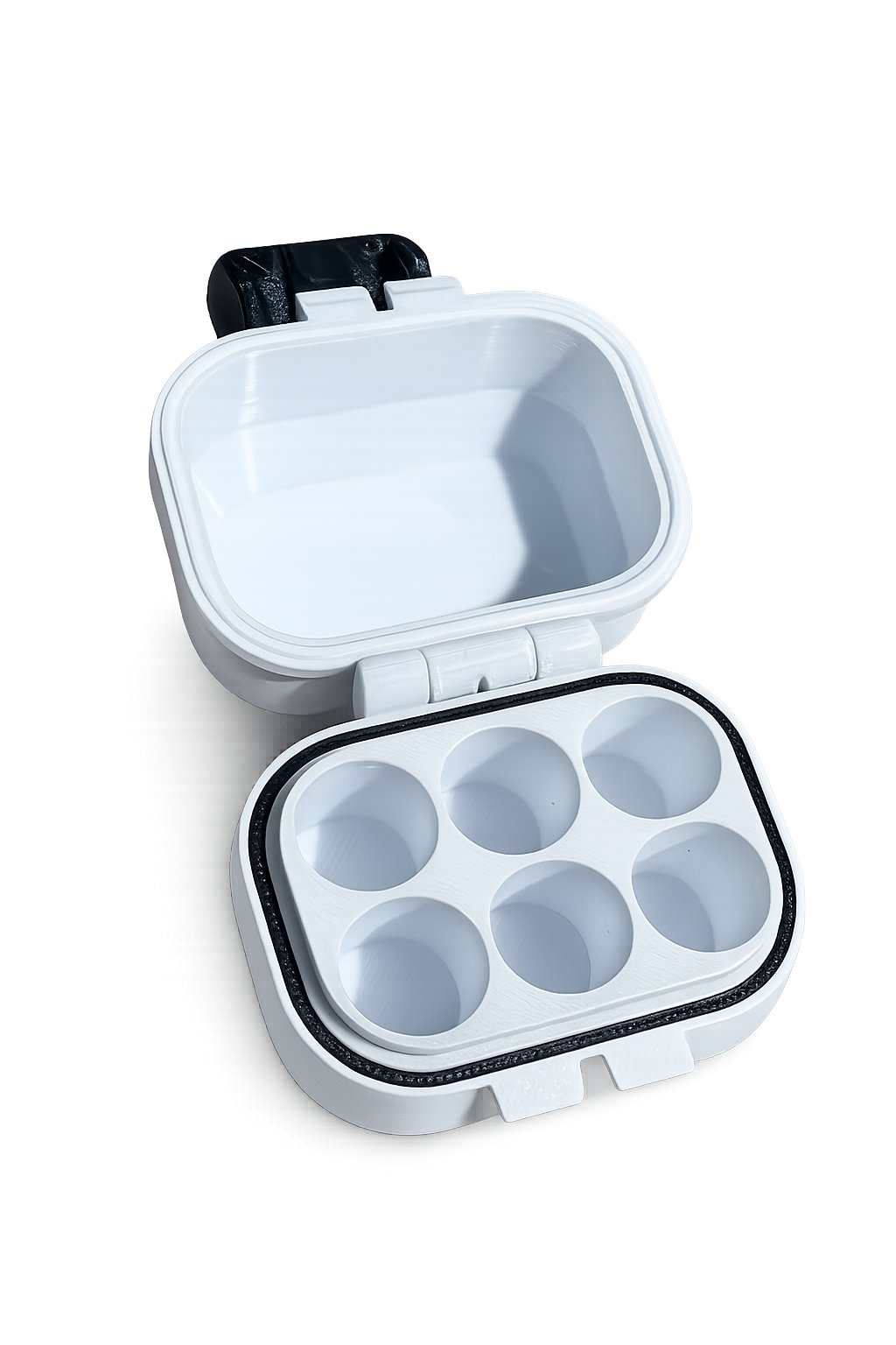 CASE ORGANIZADOR PARA 6 FRASCOS DE 3 ML | ESTOJO PORTA-FRASCOS COM TAMPA
