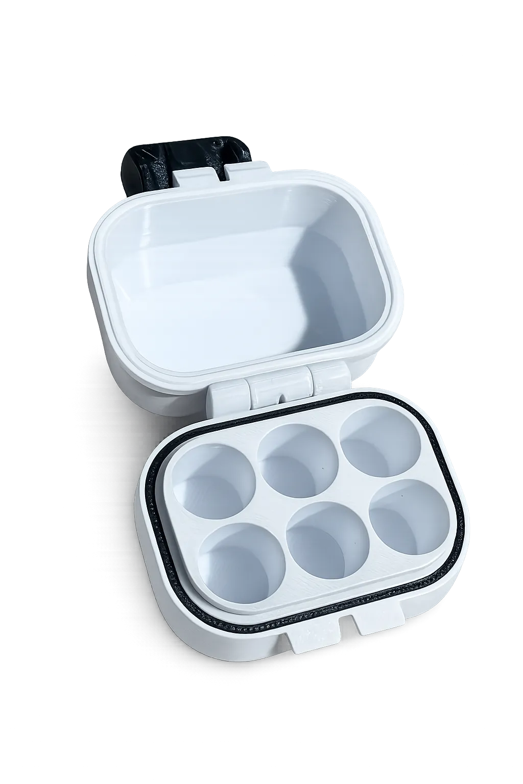 CASE ORGANIZADOR PARA 6 FRASCOS DE 3 ML | ESTOJO PORTA-FRASCOS COM TAMPA