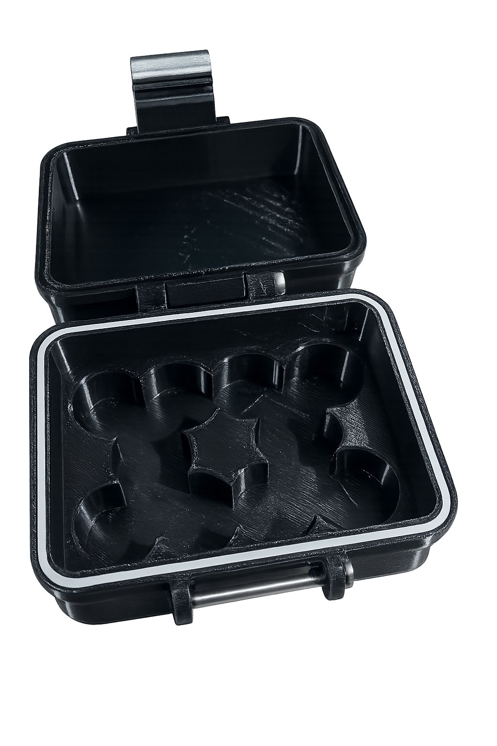 CASE V3RTICE PARA 10 FRASCOS DE 3 ML – MODELO VENOM | ESTOJO ORGANIZADOR COM TAMPA TEMÁTICA