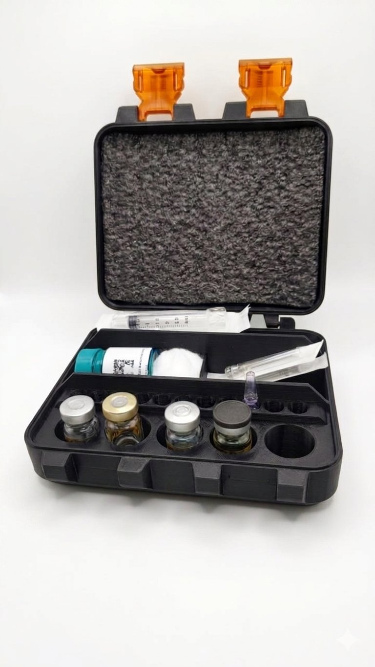 V8 MISTO PARA AMPOLAS DE 10ml e 1ml - DETALHES LARANJA