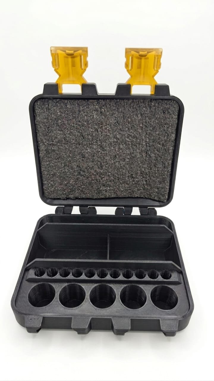V8 MISTO PARA AMPOLAS DE 10ml e 1ml - DETALHES LARANJA