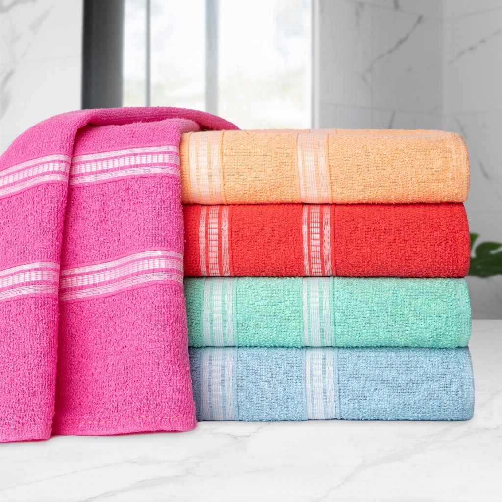 Kit 2 Toalhas de Banho Madri Ótima Absorção 60x115cm