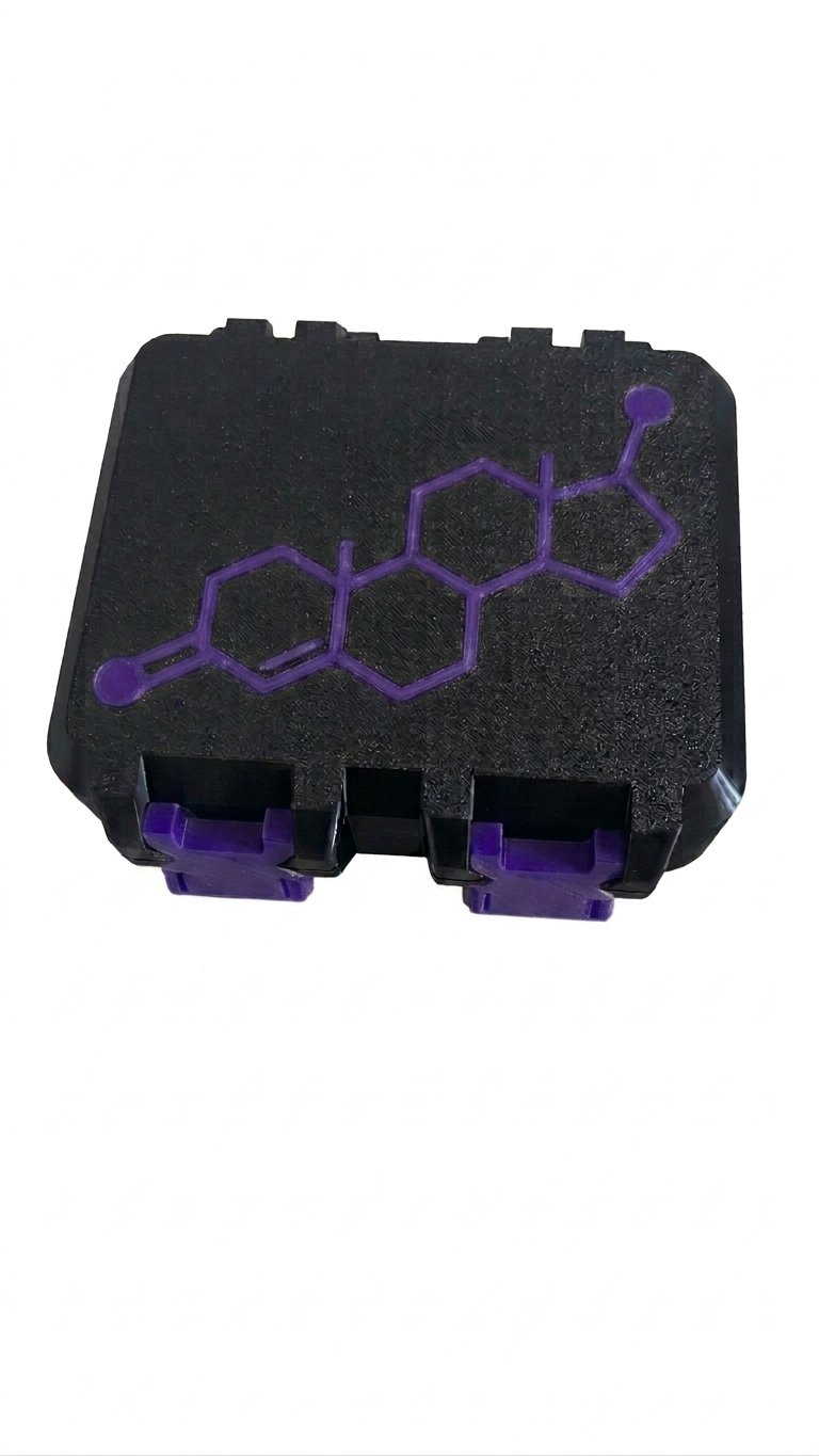 V8 MISTO PARA AMPOLAS DE 10ml e 1ml - DETALHES VERMELHO