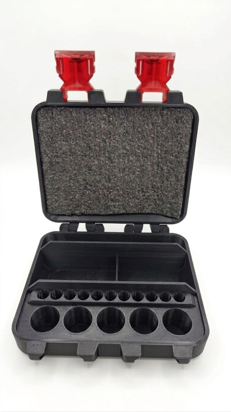 V8 MISTO PARA AMPOLAS DE 10ml e 1ml - DETALHES VERMELHO
