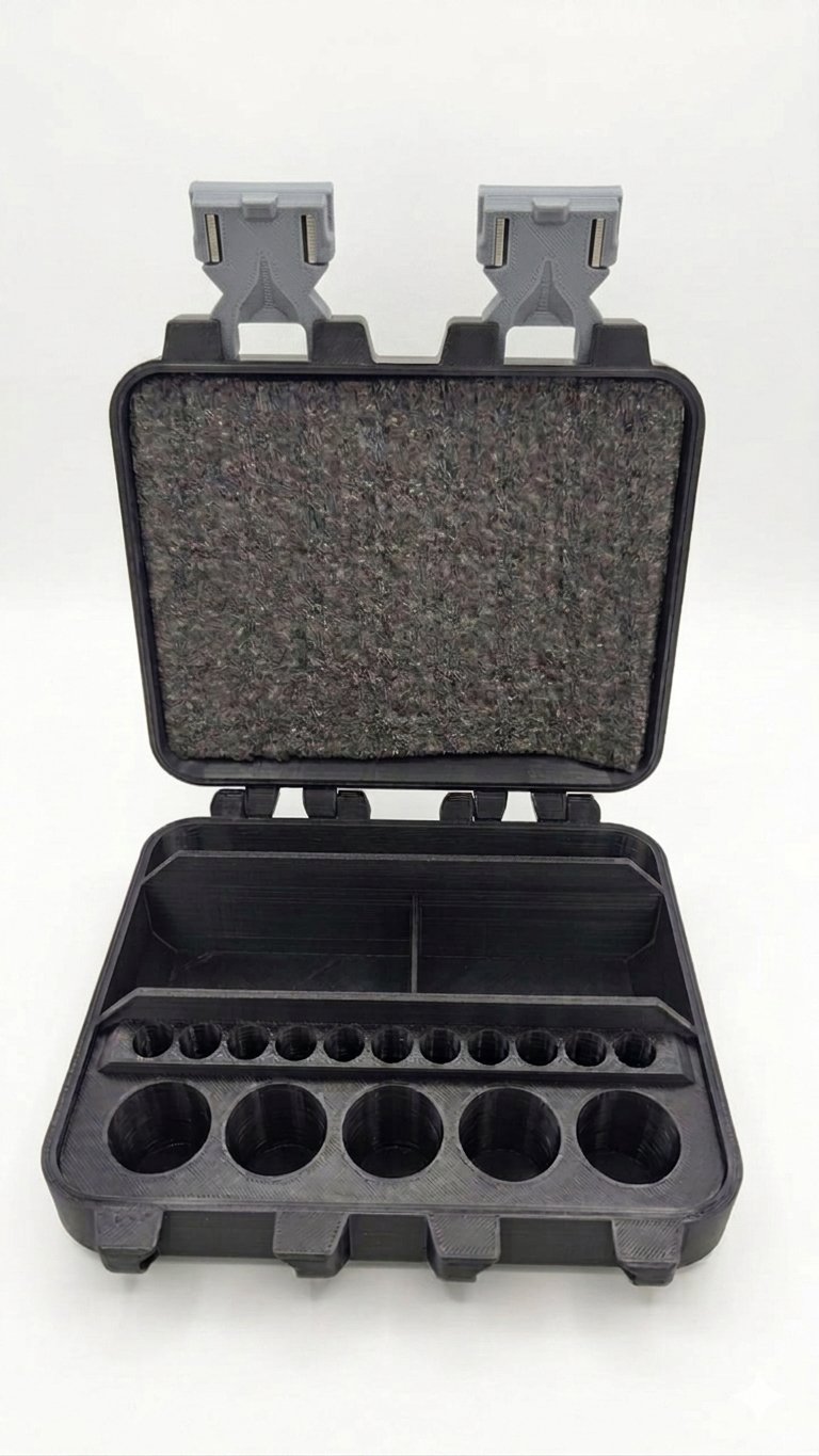 V8 MISTO PARA AMPOLAS DE 10ml e 1ml - DETALHES CINZA