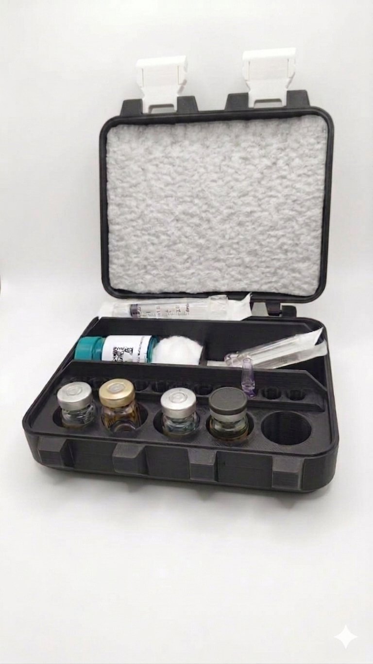 V8 MISTO PARA AMPOLAS DE 10ml e 1ml - DETALHES BRANCO