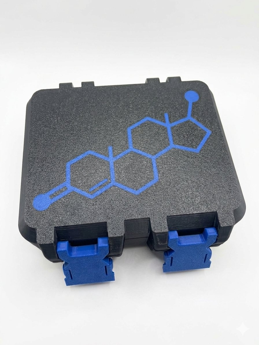 V3 MISTO PARA bujões 10ml e 3ml- Detalhes AZUL
