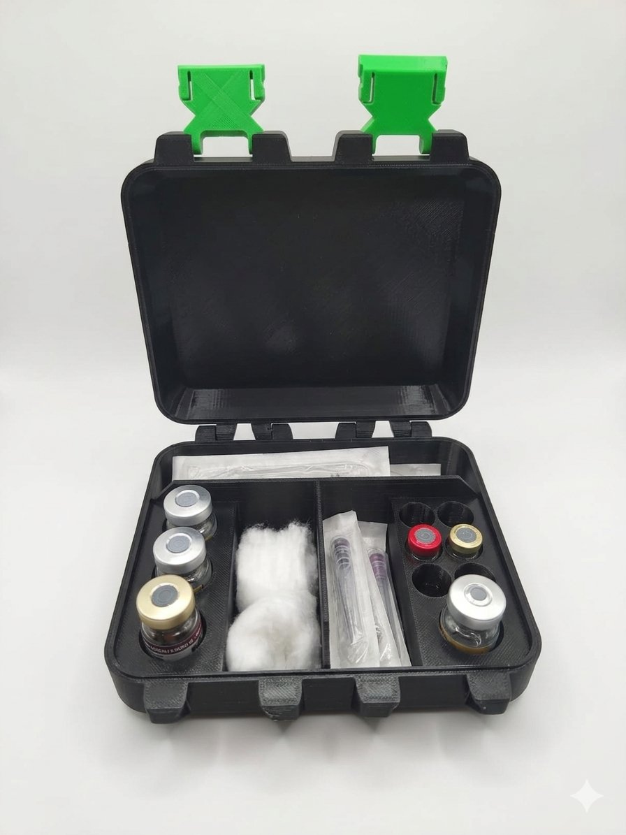 V3 MISTO PARA bujões 10ml e 3ml- Detalhes VERDE