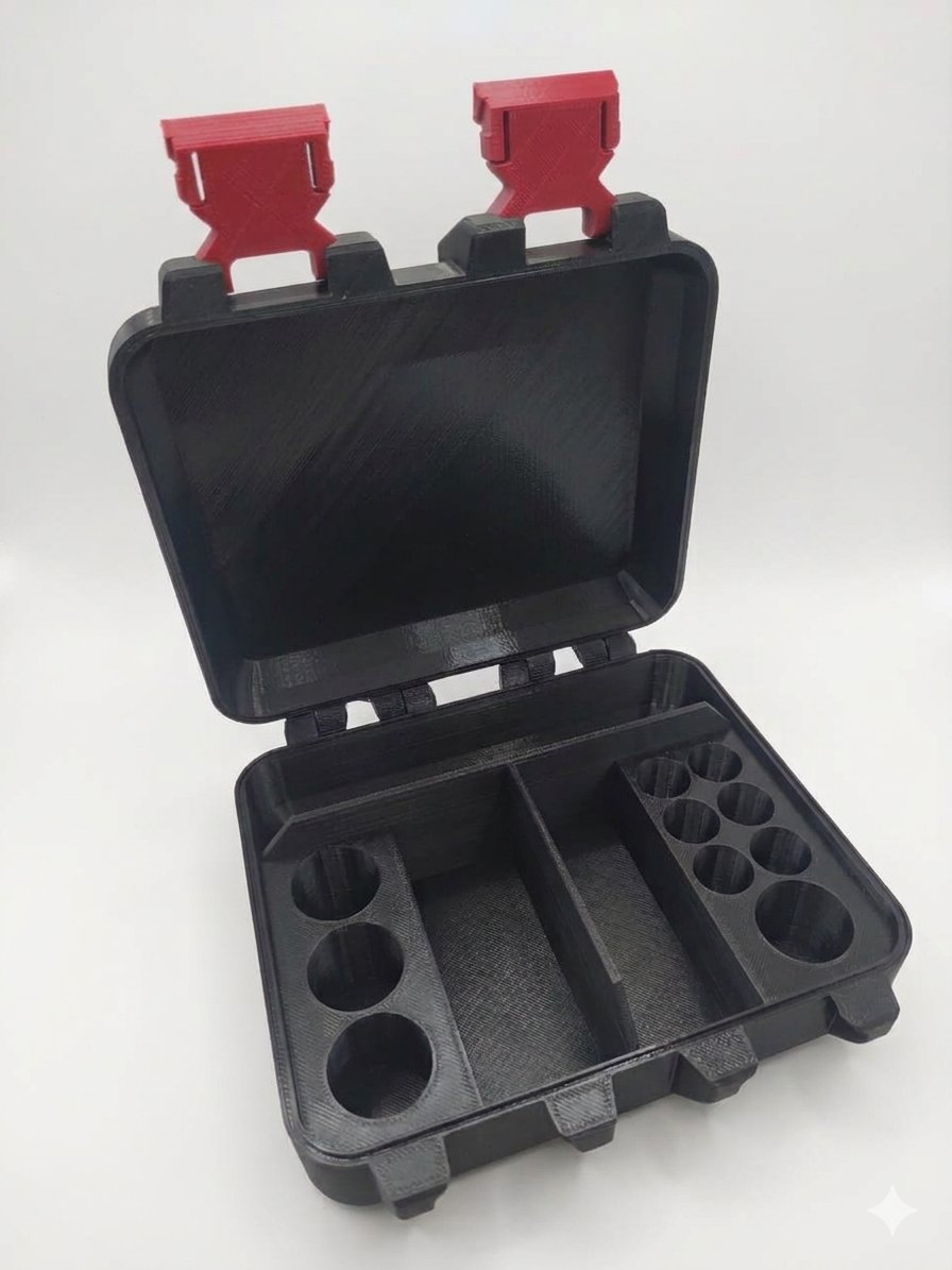 V3 MISTO PARA bujões 10ml e 3ml- Detalhes VERMELHO