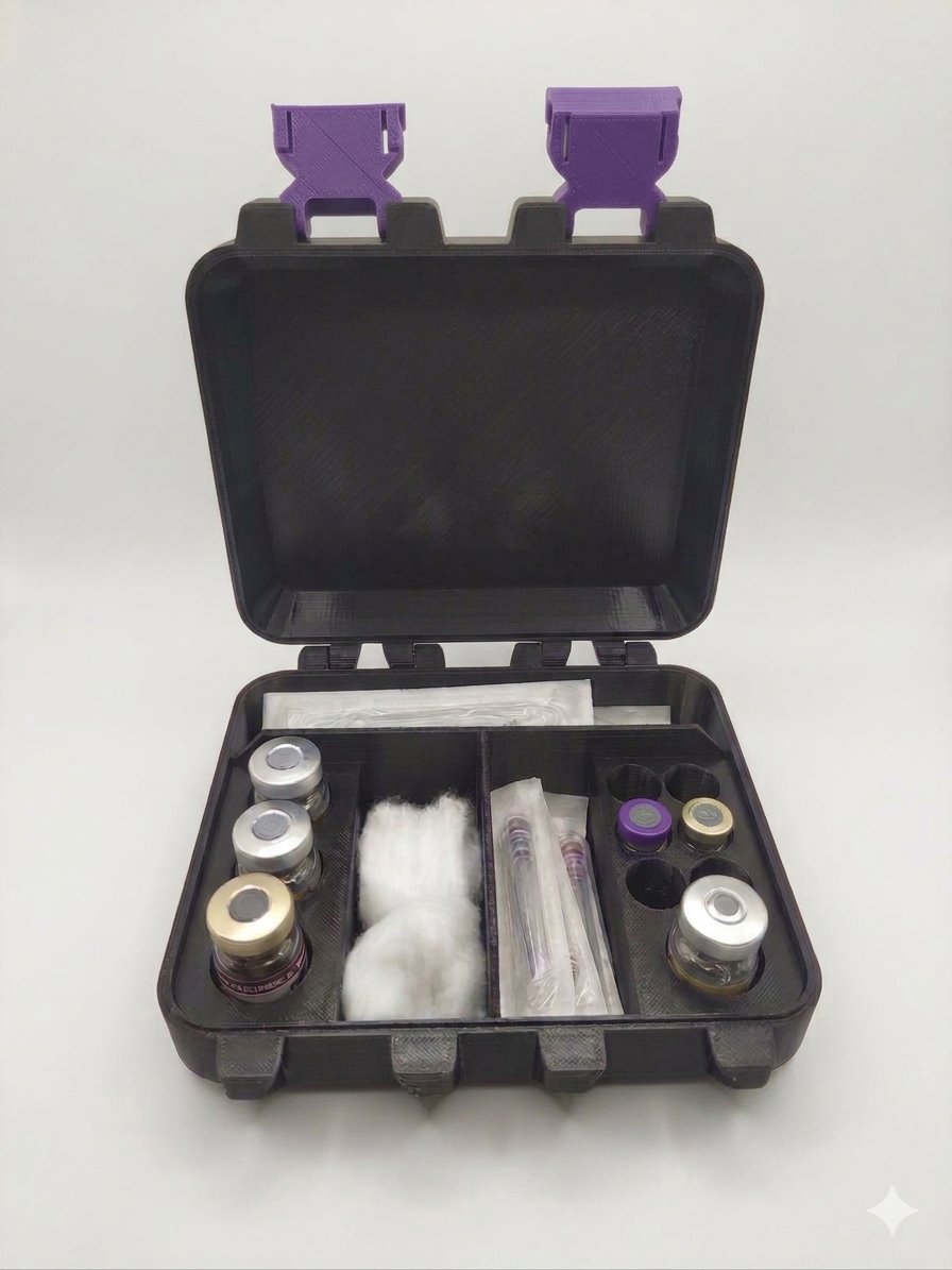 V3 MISTO PARA bujões 10ml e 3ml - Detalhes ROXO