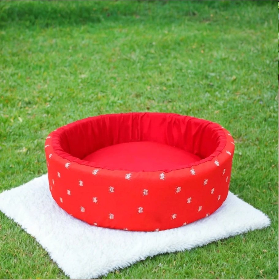 Cama Pet Para Cães e Gatos Redonda Petshop Ótima Qualidade Impermeável