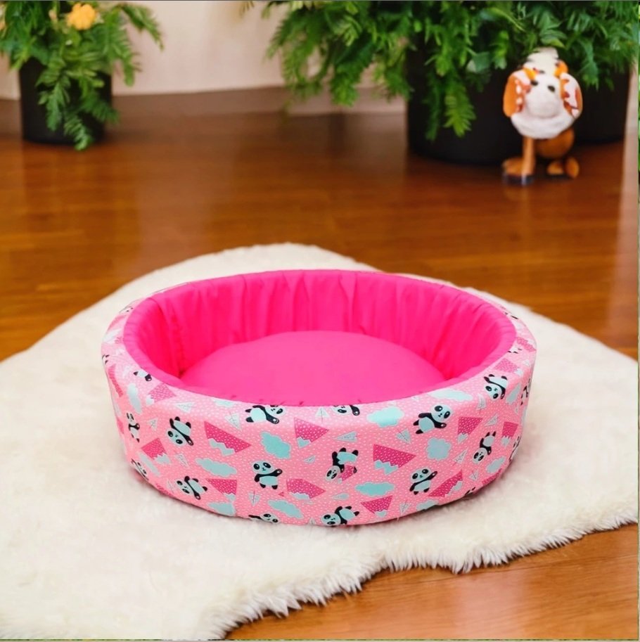 Cama Pet Para Cães e Gatos Redonda Petshop Ótima Qualidade Impermeável