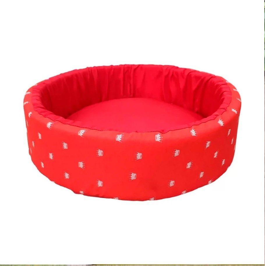 Cama Pet Para Cães e Gatos Redonda Petshop Ótima Qualidade Impermeável