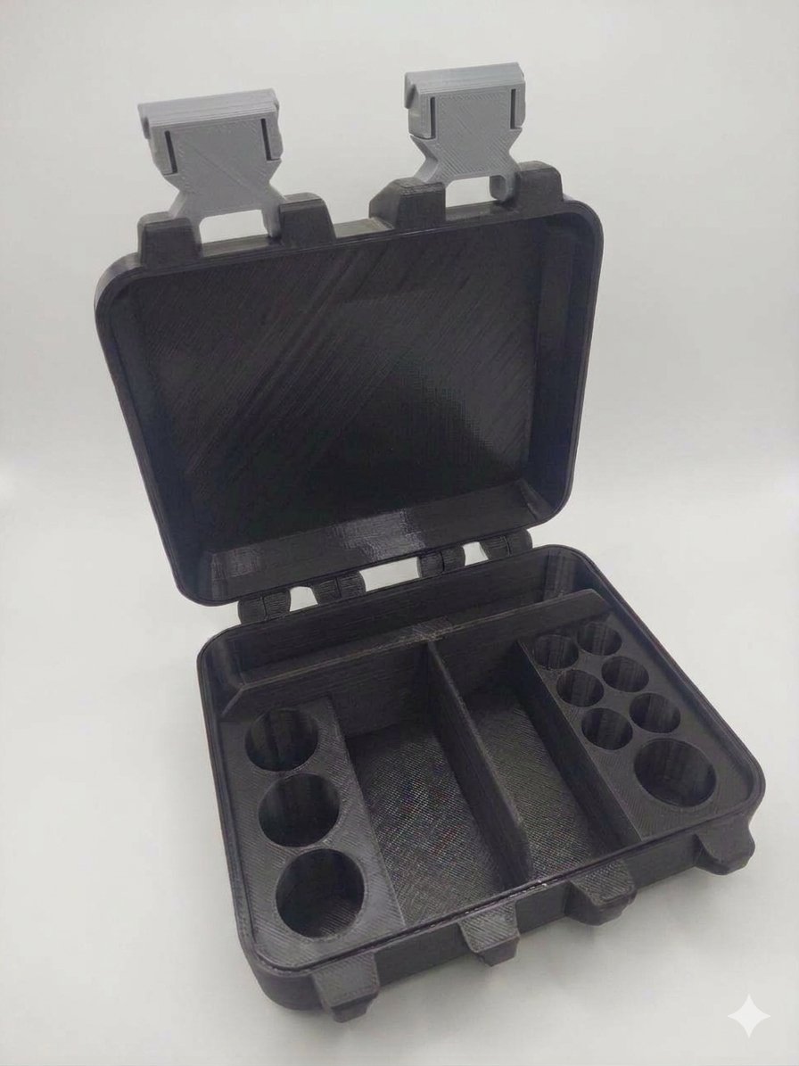 V3 MISTO PARA bujões 10ml e 3ml - Detalhes CINZA