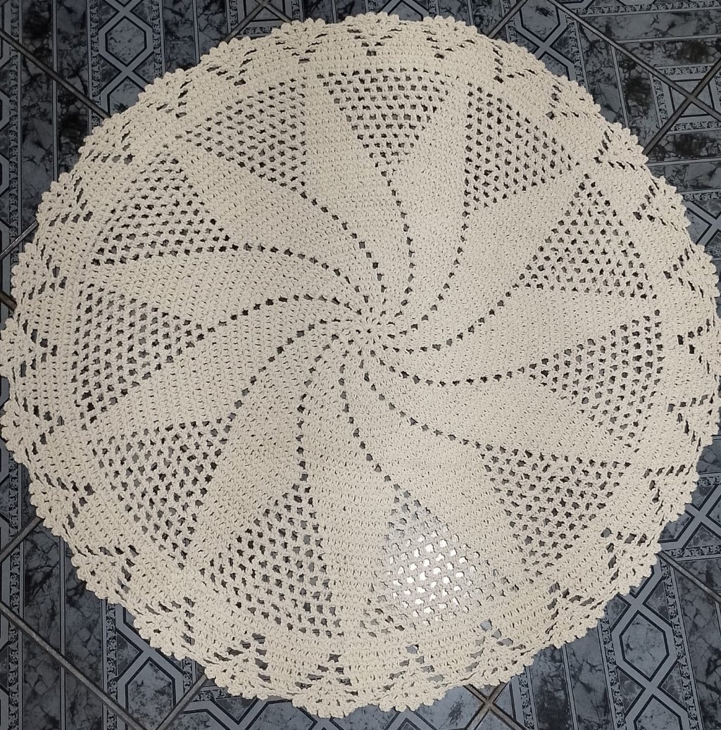 Tapete redondo Medida: 1,20m (Tam G)