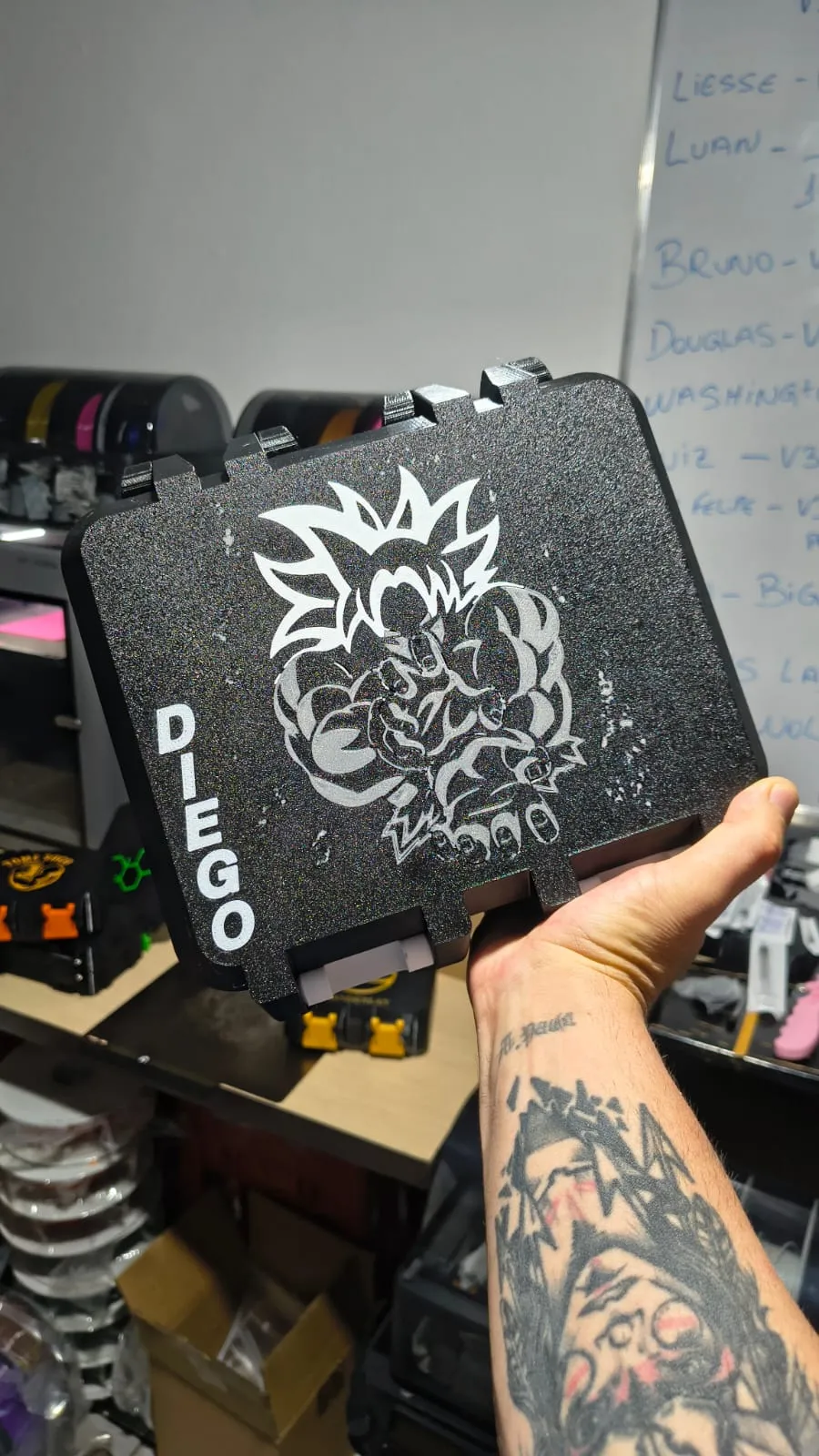 V3 MISTO - PERSONALIZADO GOKU COM NOME